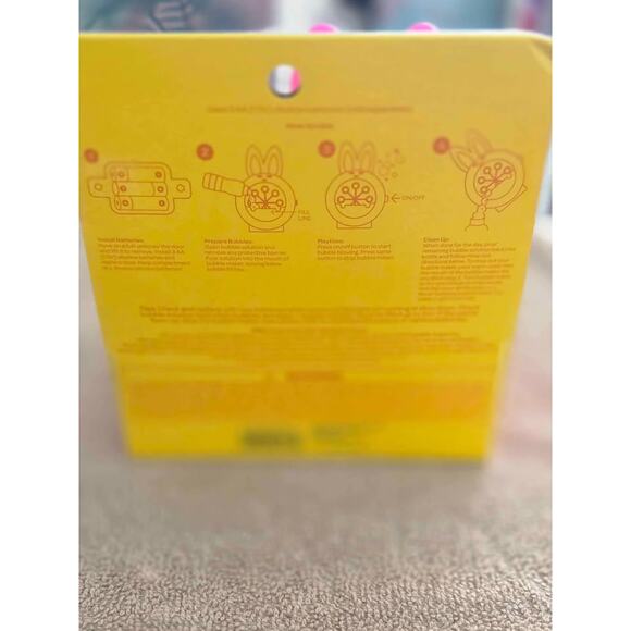 “Sun Squad Bunny Bubble Maker Kids Outdoor Fun Toy + Bubble Solution (4 fl oz)” - Picture 3 of 3